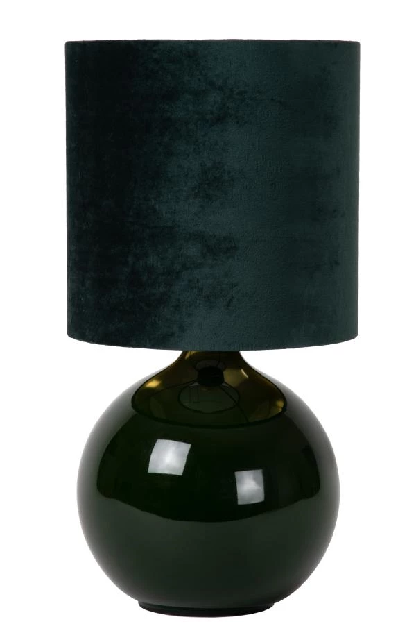 Lucide ESTERAD - Table lamp - Ø 24 cm - 1xE14 - Green - turned off